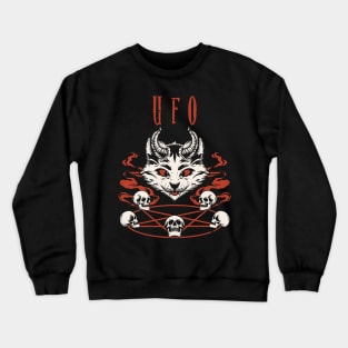 ufo the catanic Crewneck Sweatshirt